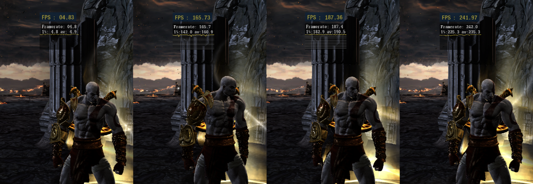 Comparison Between ISA targets for GOW3