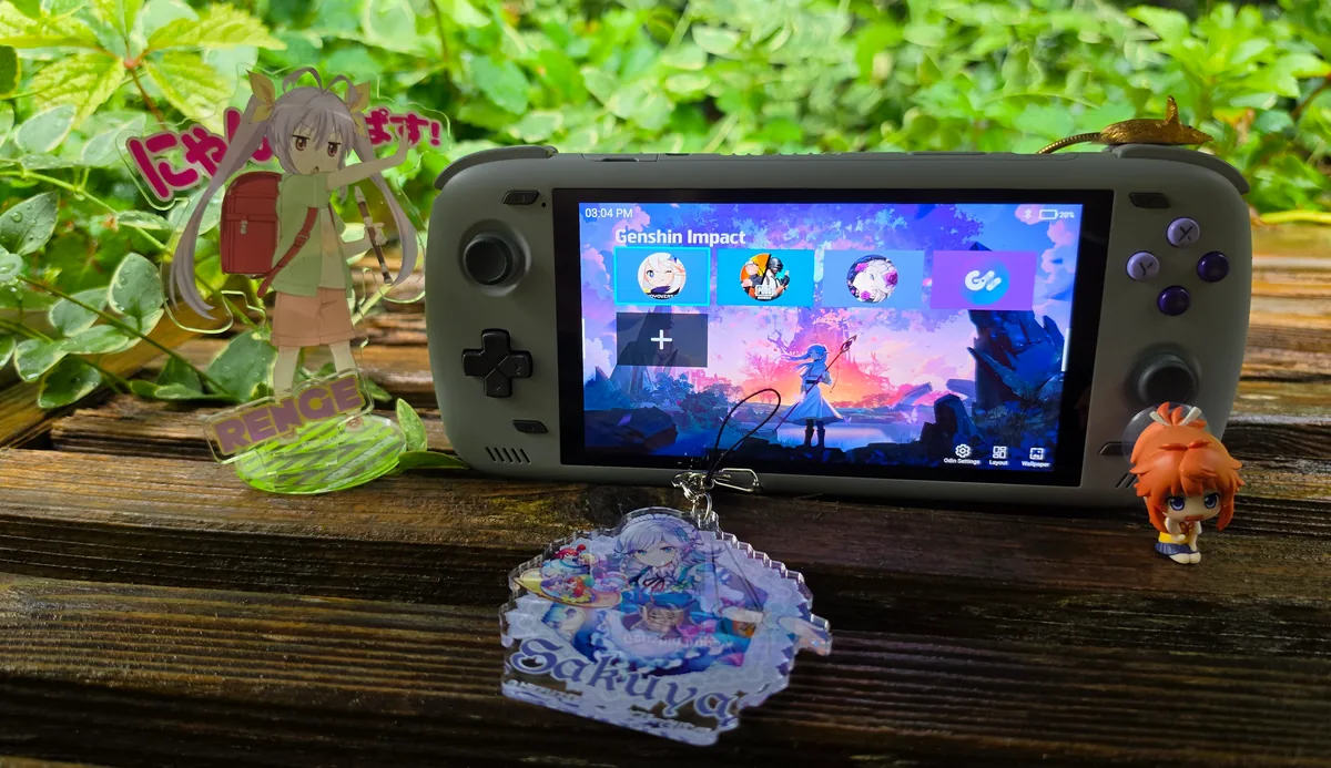 A revived Odin 2 outdoors with Non Non Biyori figures